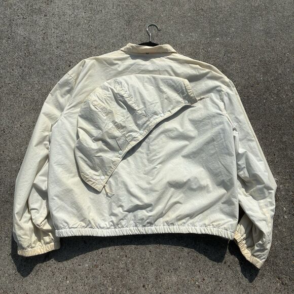 Vintage Polo Ralph Lauren Harrington Lined Jacket XL Removable Hood USA Made - Picture 9 of 15